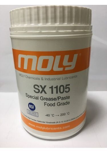 MOLY SX 1105 GIDA ONAYLI SİLİKON GRES 1 KG
