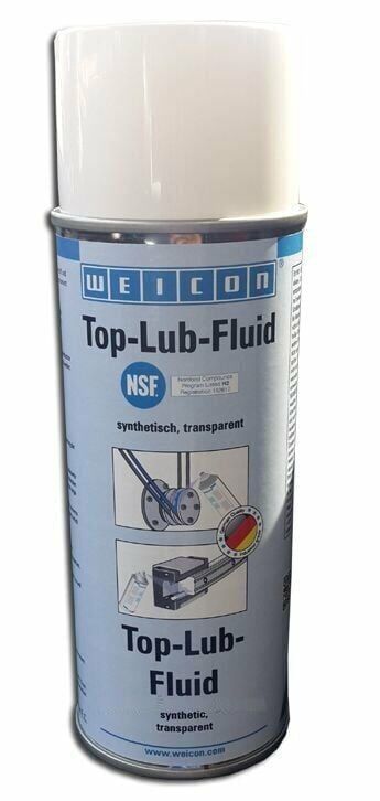 Weicon Top Lub Fluid - 400 ml Gıda Onaylı Yağlayıcı Sprey