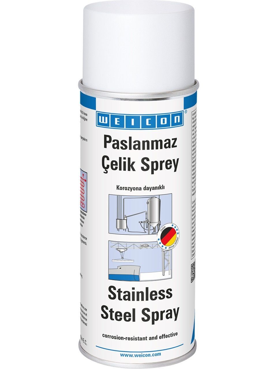 Weicon Paslanmaz Çelik Sprey 400 Ml