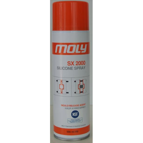 Moly Sx 2000 Gıda Onaylı Silikon Sprey 500 ML