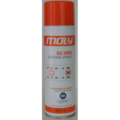 Moly Sx 2000 Gıda Onaylı Silikon Sprey 500 ML