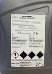 BELGİN TRANSPARENT A Taşlama Sıvısı  - 18 Kg