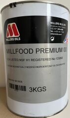 Gıda Onaylı Akışkan Gres 3 kg  Millers Oils Premium 00